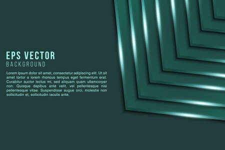 Dark green background vector editable elegant simple minimalism back ground glow BG abstractのイラスト素材