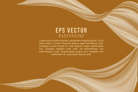 Brown cream background abstract back ground design eps vector monochromeのイラスト素材