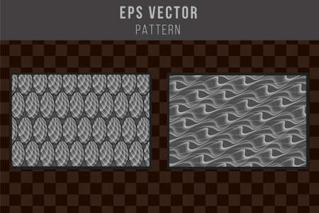 Grayscale pattern background seamless gray back ground black and whiteのイラスト素材