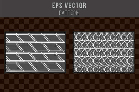 Grayscale pattern background seamless gray back ground black and whiteのイラスト素材
