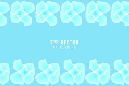 Light blue sky abstract background pattern wave layout decorationのイラスト素材