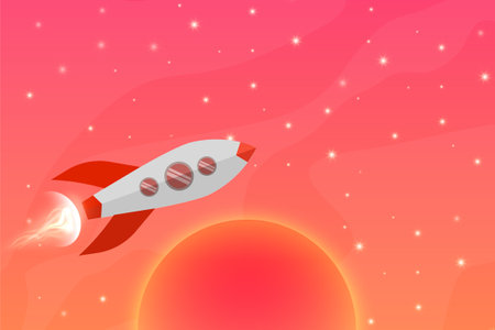 Sunset effect background abstract sun set afternoon eps vectorのイラスト素材