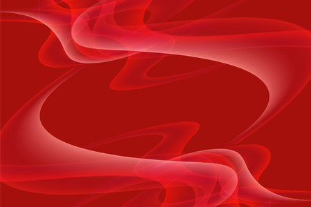 Halftone red abstract background with shiny and wavy effect illustration. can use for poster, banner, flyer, pamphlet, leaflet, brochure, catalog, web, site, website, presentation backgroundの写真素材