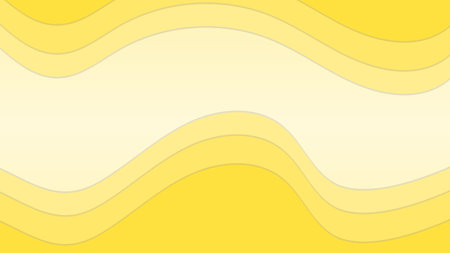 Yellow papercut abstract background with gradient paper cut backgrounds can use for poster, banner, flyer, pamphlet, leaflet, brochure, catalog, web, site, website, presentation, book cover backgroundのイラスト素材