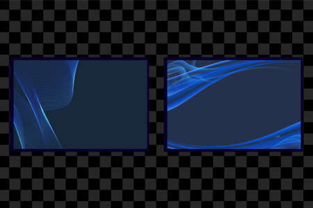 Set of blue background isolated vector with shine glow effect. can use for poster, banner, flyer, pamphlet, leaflet, brochure, catalog, web, site, website, presentation, book cover backgroundsのイラスト素材