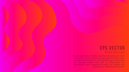 Red papercut abstract shape text background with gradient light. can use for poster, banner, flyer, pamphlet, leaflet, brochure, catalog, web, site, website, presentation, book cover backgroundsのイラスト素材