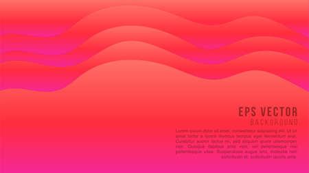 Red papercut abstract shape text background with gradient light. can use for poster, banner, flyer, pamphlet, leaflet, brochure, catalog, web, site, website, presentation, book cover backgroundsのイラスト素材