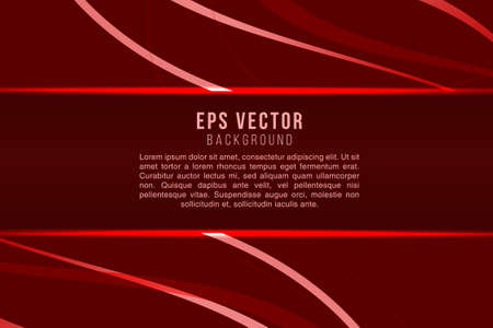 Dark red abstract text background vector with gradient shiny glow effect.のイラスト素材