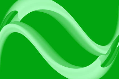 Green abstract background with wavy shine effect isolated vector.のイラスト素材