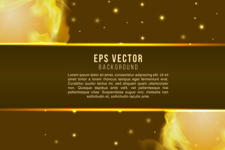 Dark brown galaxy stars text background shiny cosmic glow effect.のイラスト素材