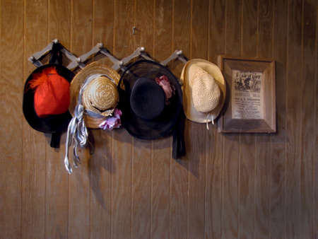 historical hats の写真素材