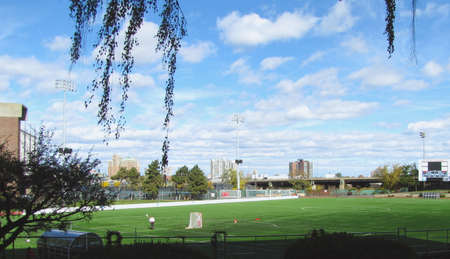 Boston University fitness and wellness building - sport fieldのeditorial素材