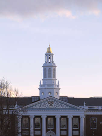Harvard University campus - school of businessのeditorial素材