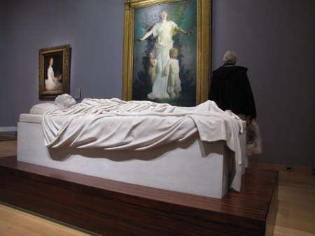 inside  Boston Museum of Fine Arts - American artのeditorial素材