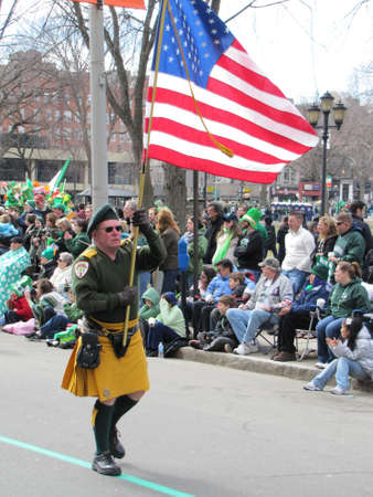 saint patrick day in New Haven 2011のeditorial素材