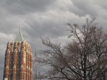 Yale University Campus Gothic Buildingのeditorial素材
