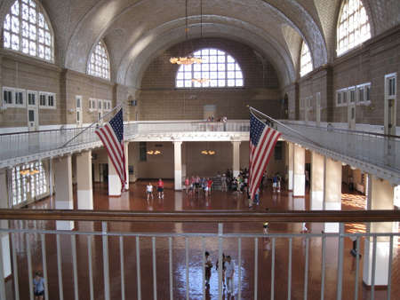 Ellis Island, New York City June 2010のeditorial素材