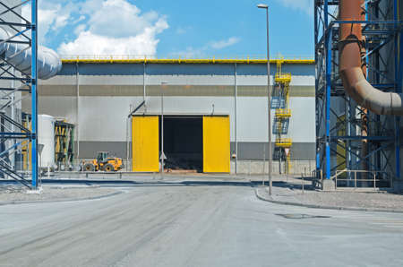 Workshop for processing of scrap metal the electric arc enterprise