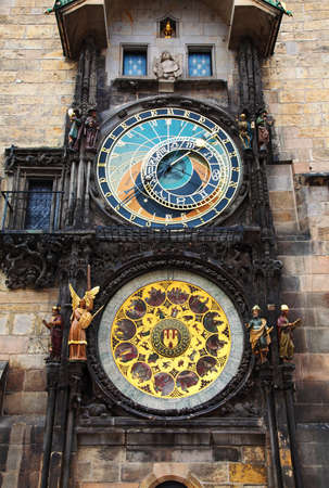 Astronomical clock, Prague の写真素材