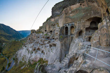 Vardzia cave monastery, Georgia.のeditorial素材