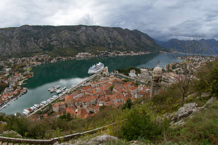 The Bay of Kotor, Montenegro.