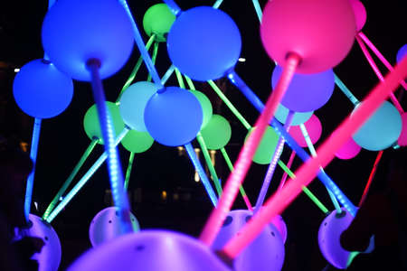 Molecular light installation