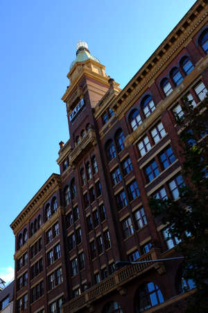 Tafe Marcus Clark building in Sydney on a sunny day.のeditorial素材