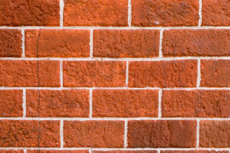 Brick orange patternの写真素材
