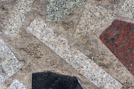 Stone granite concrete floor