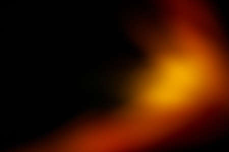 bright orange frame like on black background abstract