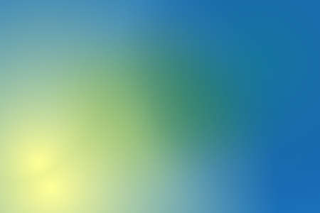 Yellowish blue blur abstract background