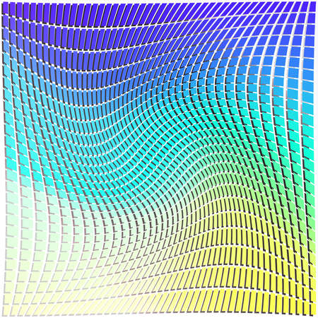 retangular pattern shape in colorful pattern background warp&#xA;のイラスト素材