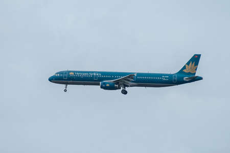 Bangkok, Thailand, 12th Aug 2018: Vietnam Airlines Reg. no. VN-A338 A321-231 Flight HVN601 from SGN...