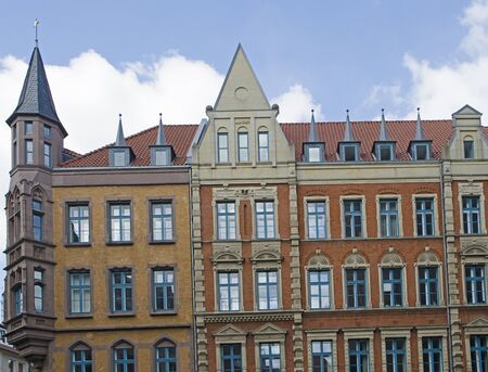 Old houses in Hannover germany のeditorial素材