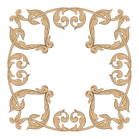 Classical baroque icon.のイラスト素材