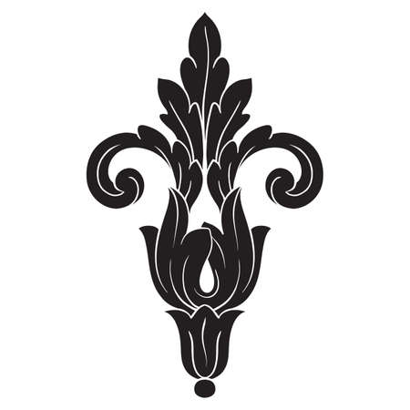 Classical baroque icon.のイラスト素材