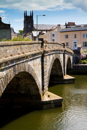 Totnes Bridge over the River Dart in Devon