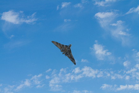 Avro Vulcan bomber used by the British RAF  のeditorial素材