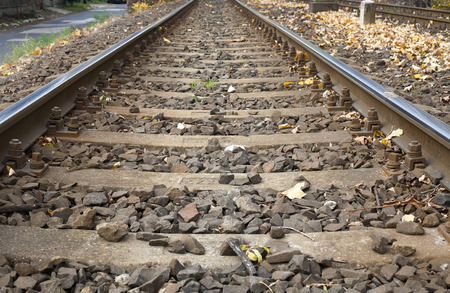 Railway track の写真素材
