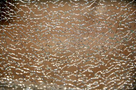 Supposedly unbreakable toughened tempered glass as a background