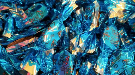 Edible decoration for Christmas tree as a hungarian confectioner traditionの写真素材