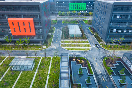 modern buildings