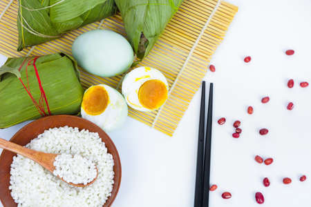 Traditional Chinese Dragon Boat Festival cuisine