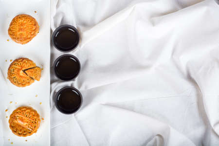 Mid-Autumn Chinese Traditional Cuisineの写真素材