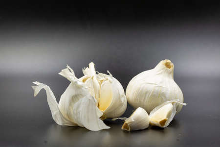 Garlic clovesの写真素材