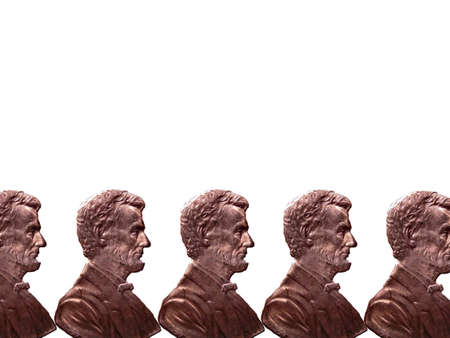 Abraham Lincoln Headsの写真素材