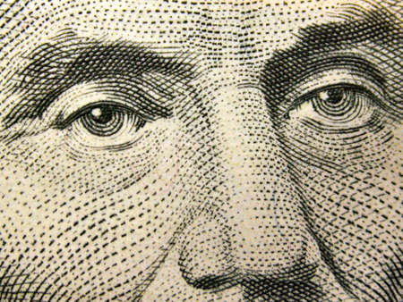 Abraham Lincoln Eyesの写真素材