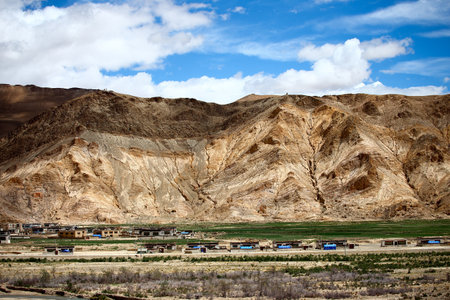Landscape of Ladakh, Jammu and Kashmir, India.