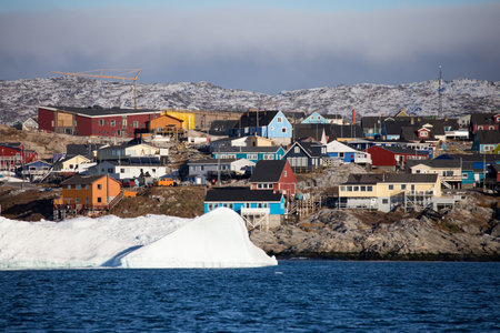 Icebergs in the fjord, Ilulissat, Greenland