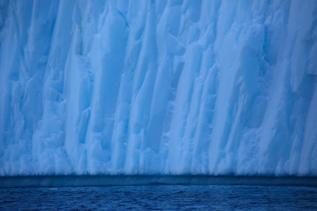 Icebergs in the Atlantic Ocean, Antarctic Peninsula, Antarctica.